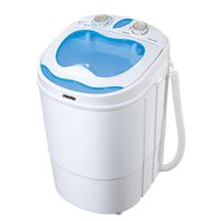 Mesko Waschmaschine halbautomatisch MS 8053 Toplader, Waschkapazität 3 kg, Tiefe 37 cm, Breite 36 cm, Weiß