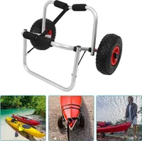 Jiubiaz Kajak Trolley Kanoe Trolley Surf Trolley Hliníkový kajak kanoe čln príves Alu