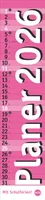 Kalender 2026 - Langplaner, pink