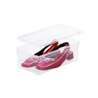 Pudełko na buty przezroczyste Pudełko na buty przezroczyste 5L 33x19x11cm : 5 L : 1 szt