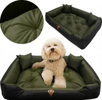 Hundebett Katzenbett 145x115 Cm Hundekissen Hundesofa Hundekorb Hundecouch Sofa Grün