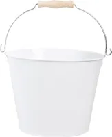 Esschert Design Zink Eimer Weiß 5 Liter; RD23