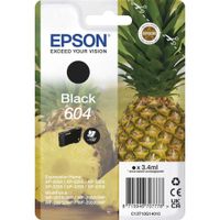 Epson 604 Singlepack - 3,4 ml - Czarny - oryginał - opakowanie blistrowe - wkład atramentowy