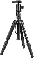 Mantona DSLM Travel Tripod Black