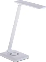 LED Tischleuchte, Touchdimmer, CCT, kabelloses Laden, H 61,5 cm