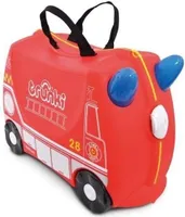 TRUNKI Kufrík cestovný odrážadlo Hasičské auto 3r+