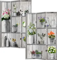 Paravent Flora