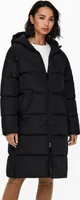 Only Amanda Long Puffer Mantel Schwarz M Frau Schwarz M