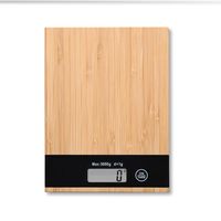 KESPER Digitale Küchenwaage, Bambus 20,3 x 15,3 x 1,7 cm 70900