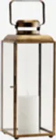 Laterne aus Metall - 14 x 14 x 36cm