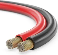 conecto 25m Lautsprecherkabel Lautsprecher Boxen Kabel 2x1,5mm² CCA rot/schwarz