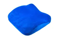  Yoga-Stuhl-Kissen Schaumstoff Komfort und Weichheit Yoga-Stuhl  Memory-Schaum-Kissen Stuhl-weiches Kissen Büro-Sitzstuhl-Kissen  Ergonomisches Kopfkissen Bezug (Blue, One Size)