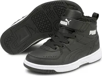 Puma Rebound Joy PS Kinderschuhe Jungen Wasserdicht Stiefel Schwarz, Schuhgröße:34 EU