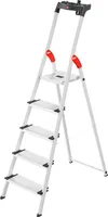 Aluminiowa drabina bezpieczeństwa Hailo L80 ComfortLine 5 stopni