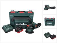 Metabo SXA 18 LTX 125 BL Akku Exzenterschleifer 18 V 125 mm Brushless + 1x Akku 5,5 Ah + Ladegerät + metaBOX