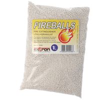 Hasiaci granulát Fireballs pre lítiové batérie, ochrana pred požiarom, hasiaci prostriedok 1 liter