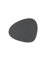 LINDDNA: Platzset TABLEMAT Nierenform anthrazit, 1 Stück