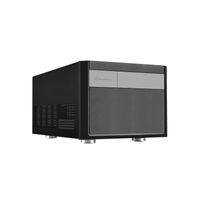 SilverStone SST-SG11B - Small Form Factor (SFF) - PC - ABS Synthetik - Acryl - Stahl - Schwarz - Micro ATX,Mini-DTX,Mini-ITX - 1x 120 mm