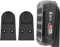 2x Akkuhalter für Bosch PBA ALL 18V Halterung Akku Halter Wandhalterung Bosch 18 V