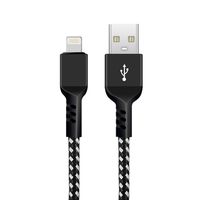 USB zu Lightning Kabel Ladekabel 1m USB 3.0 Ladekabel Fast Charge 5V/2.4A Datenkabel Schnellladekabel High Speed Nylon Geflochten 8-Pin