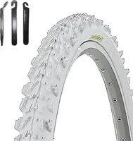 1 x Kenda K-829 26" MTB Fahrradreifen in Weiß 50-559 (26 x 1.95) inkl. maxxi4you Reifenheber