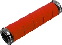Velo Bicycle Grips  Eva/Gel. Red