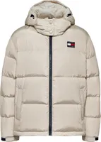 Tommy Jeans Alaska Puffer Jacket Beige - Duża L