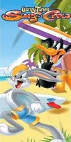 Looney Tunes Badetuch Strandtuch Handtuch Badehandtuch Strandlaken 70 x 140 cm schnelltrockend