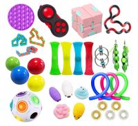 16X Fidget Sensory Toy Set Stressabbau Spielzeug Autismus Angst Kinder Geschenk 
