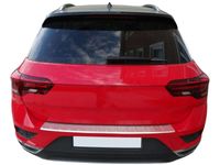 Ladekantenschutz Edelstahl matt für VW T-ROC (A11) ab 2017- | mit Abkantung