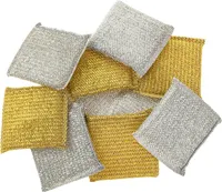 SIDCO Topfreiniger Polyester 10 x Pfannenkratzer Scheuerschwamm Putzschwamm Schwämmchen