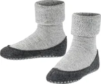 FALKE Cosyshoe Minis Socken Kinder light grey 21-22