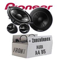 Audi A4 B5 | Tür vorne - Pioneer TS-G133Ci - 13cm Lautsprecher Einbauset