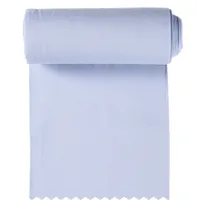 Bündchen Meterware glatt hellblau - Bündchenstoff uni Schlauchware *Ab 50cm