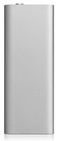 Apple iPod shuffle 4GB, Silver iPod shuffle, Flash-media, 4 GB, AAC, AIFF, WAV, 3.5 mm, 20 - 20000 Hz, 10 h