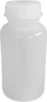 500 ml Weithalsflasche Laborflasche LDPE-Flasche Liquidflasche rund, dicht Farbe transparent