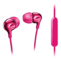 Philips Kopfhörer mit Mikrofon SHE3705PK/00, Kopfhörer, im Ohr, Anrufe & Musik, Pink, Binaural, 1,2 m