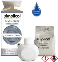 Simplicol Textile Paint Intensive all in 1 Liquid v barvě Elegant Grey