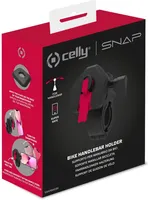 Celly SNAPBIKE Pasywny uchwyt na telefon komórkowy/smartfon Czarny