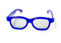 3D Brille für Kinder Universale passive 3D-Kinderbrille für Cinema 3D LG, Easy 3D Philips, Panasonic, Toshiba, Grundig und RealD Kinos in blau NEU