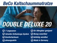 BeCo Komfortschaum Matratze Double Deluxe 20