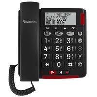 Amplicomms BigTel 48 Plus - Festnetztelefon - dunkelgrau