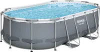 Bestway Power Steel™ Frame Pool Komplett-Set, oval, 427x250x100cm, 56620
