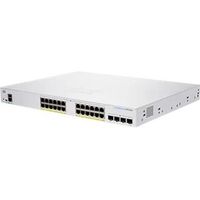 Cisco CBS350-24P-4X-EU, Managed, L2/L3, Gigabit Ethernet (10/100/1000), Rack-Einbau