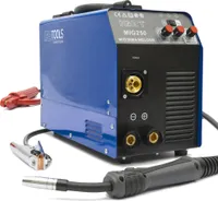 IPOTOOLS MIG-250 MIG MAG Schweißgerät Schutzgas Inverter mit E-Hand IGBT 250Amp 230V