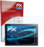 atFoliX FX-Clear 2x Schutzfolie kompatibel mit Asus Chromebook CM3 (CM3000) Displayschutzfolie