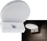 LED Wandleuchte "TORTUGUERO" IP65 15W, 1569lm, 140° Bewegungsmelder, 4000K