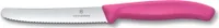 Victorinox Tomatenmesser Swiss Classic Wellenschliff pink 11 cm