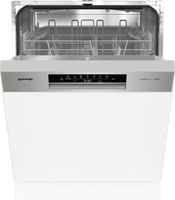 Gorenje GI642E90 Teilintegrierter Geschirrspüler, 60 cm breit, 13 Maßgedecke, TouchControl, 3 in 1 Funktion, ECO Programm, Edelstahl