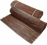 BRB - Sichtschutzmatte aus Weidenholz | Weidenmatte | Gartensichtschutz für Garten und Balkon aus Weide | Höhe 1m | Länge 5m | HxL: 1x5 m